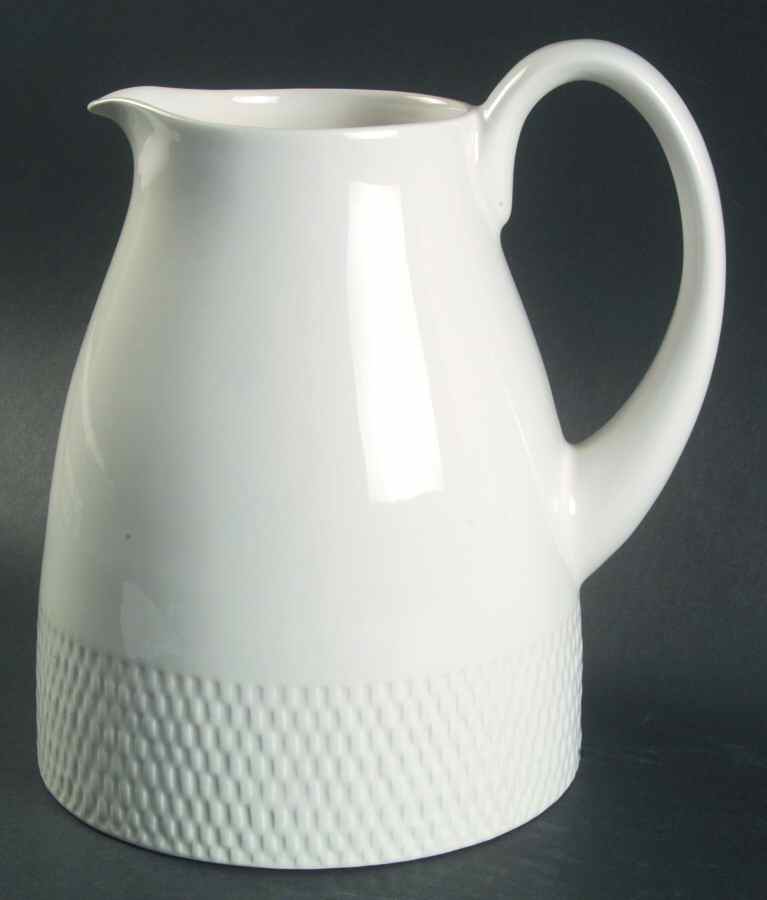 Reed White 72 Oz Pitcher by Ralph Lauren China-1