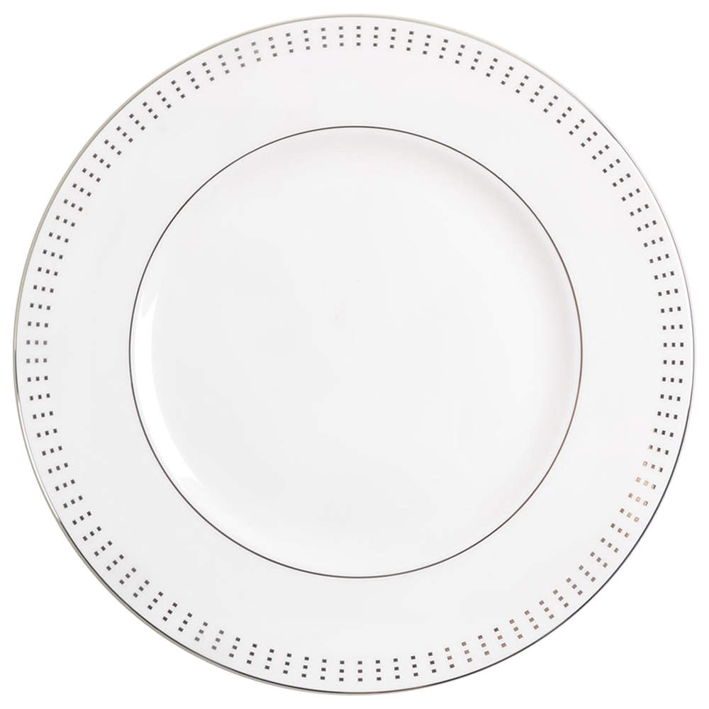 Herald Square Platinum Dinner Plate by Lenox-1