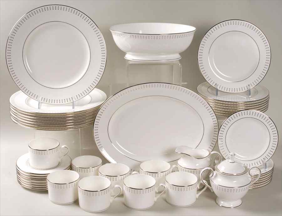 Herald Square Platinum 45 Piece Set by Lenox-1