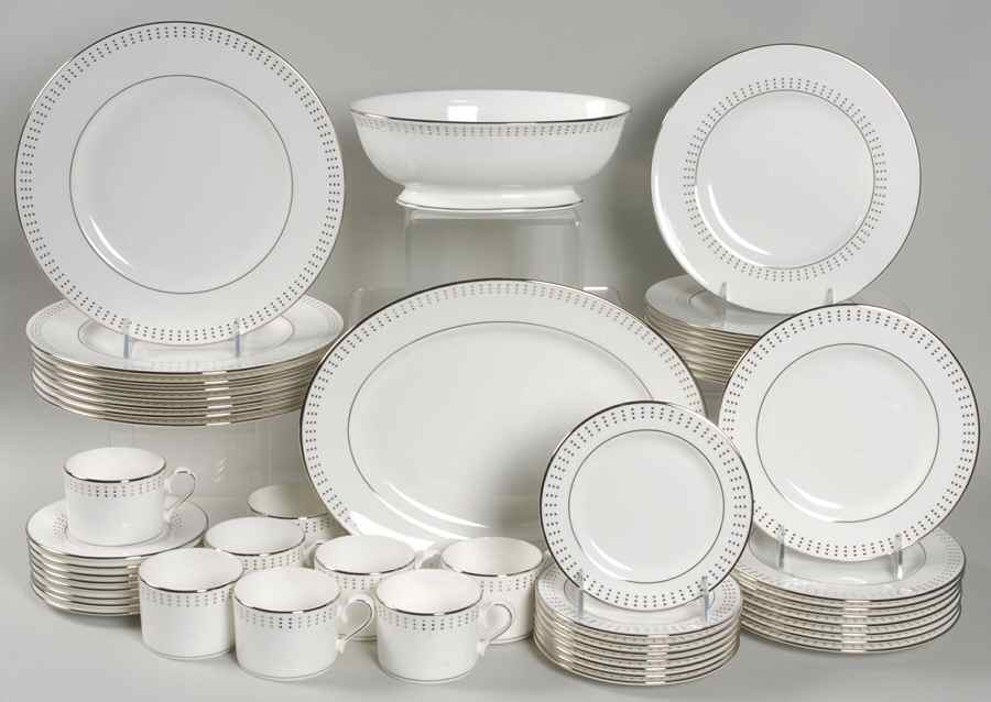 Herald Square Platinum 50 Piece Set by Lenox-1