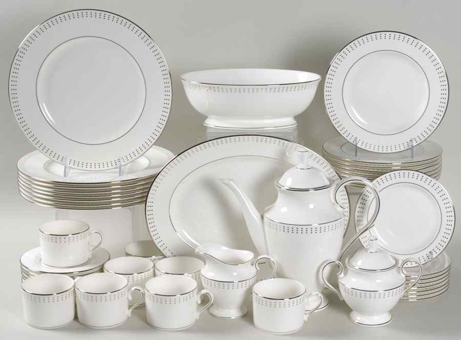Herald Square Platinum 47 Piece Set by Lenox-1