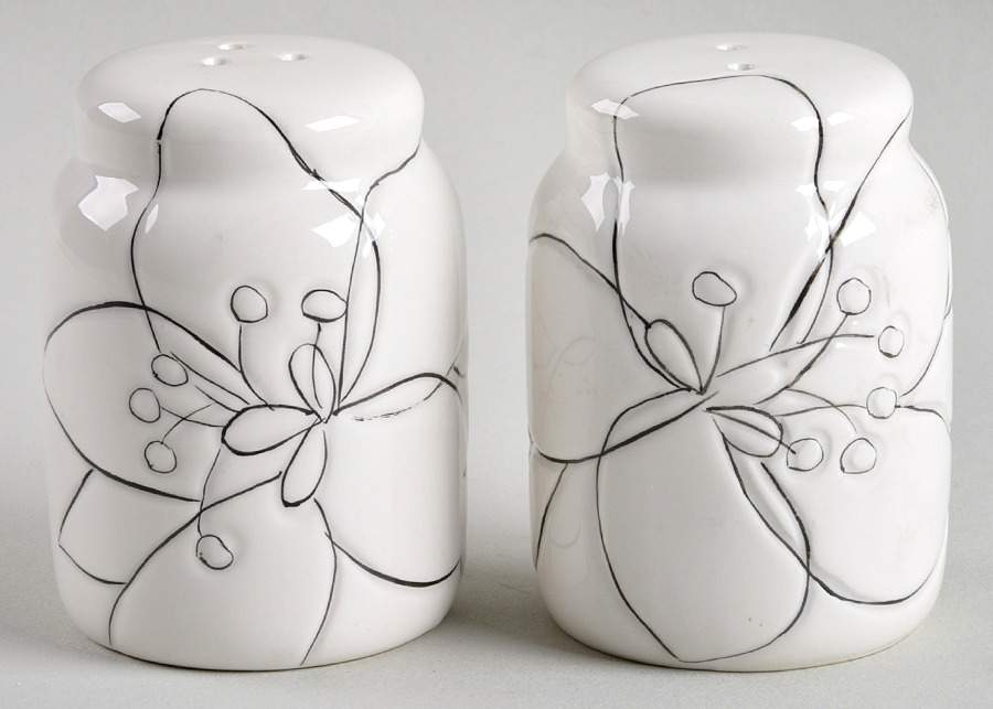 Anna White Salt & Pepper Set by Laurie Gates-1