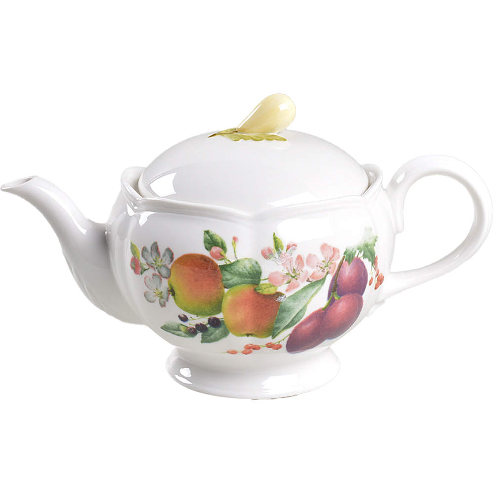 Orchard in Bloom Teapot & Lid by Lenox-1