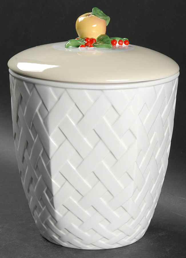 Orchard in Bloom Large Canister & Lid by Lenox-1
