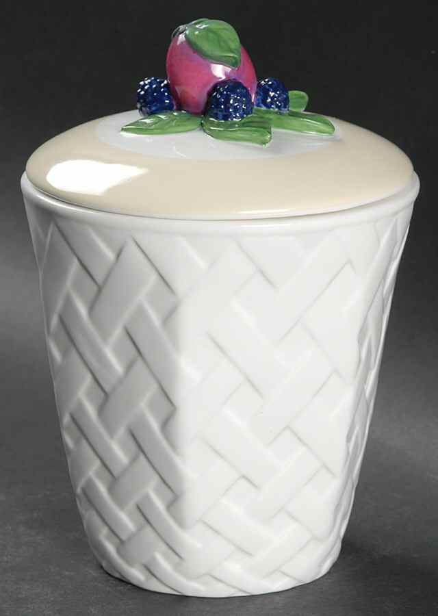 Orchard in Bloom Small Canister & Lid by Lenox-1