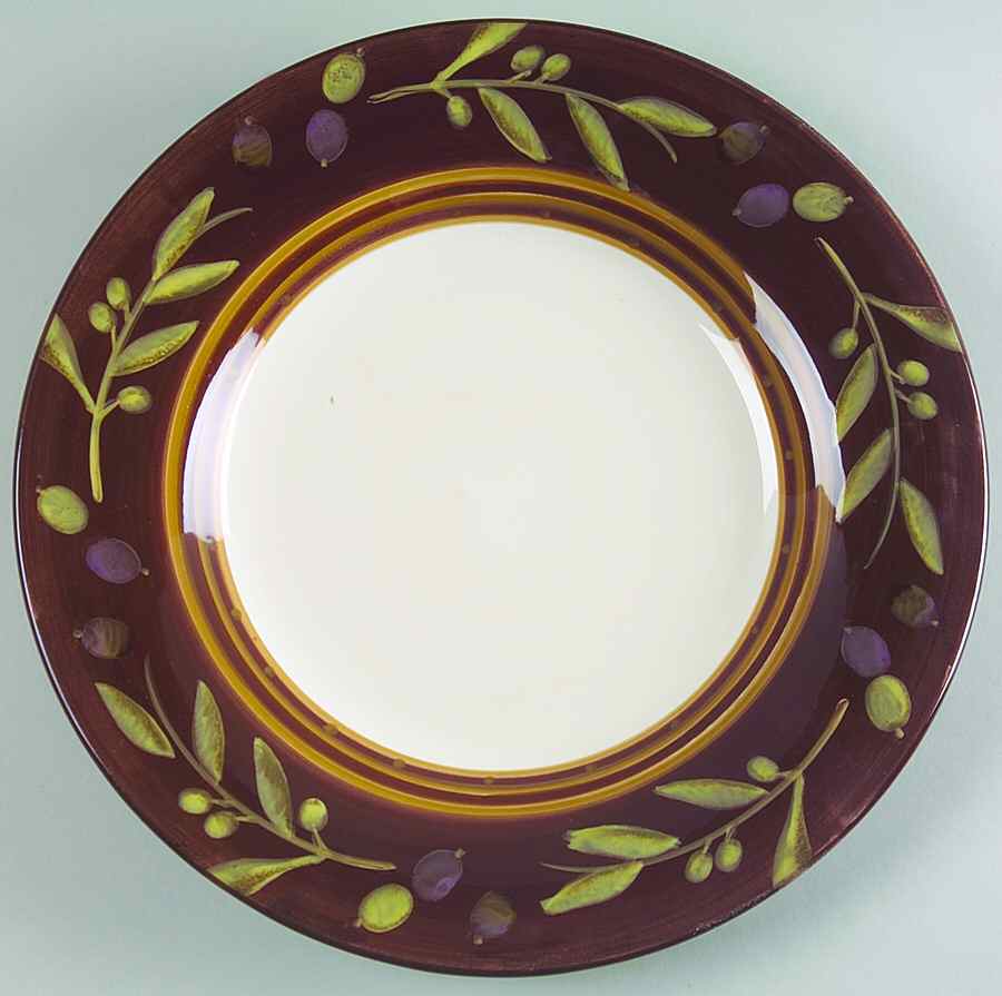 Oliva Dinner Plate by Living Art-1