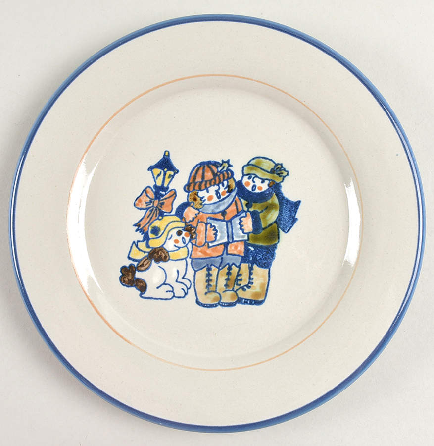 Christmas Ornament Collection Luncheon Plate by Louisville-1