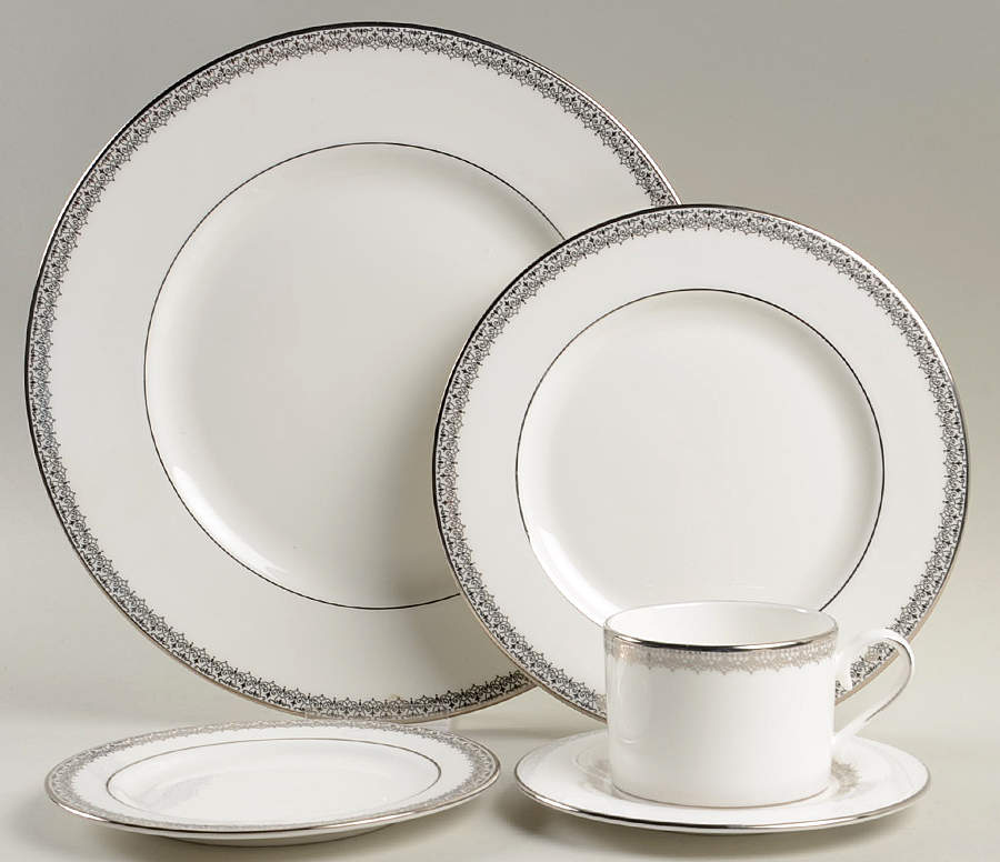 Lace Couture 5 Piece Place Setting by Lenox-1