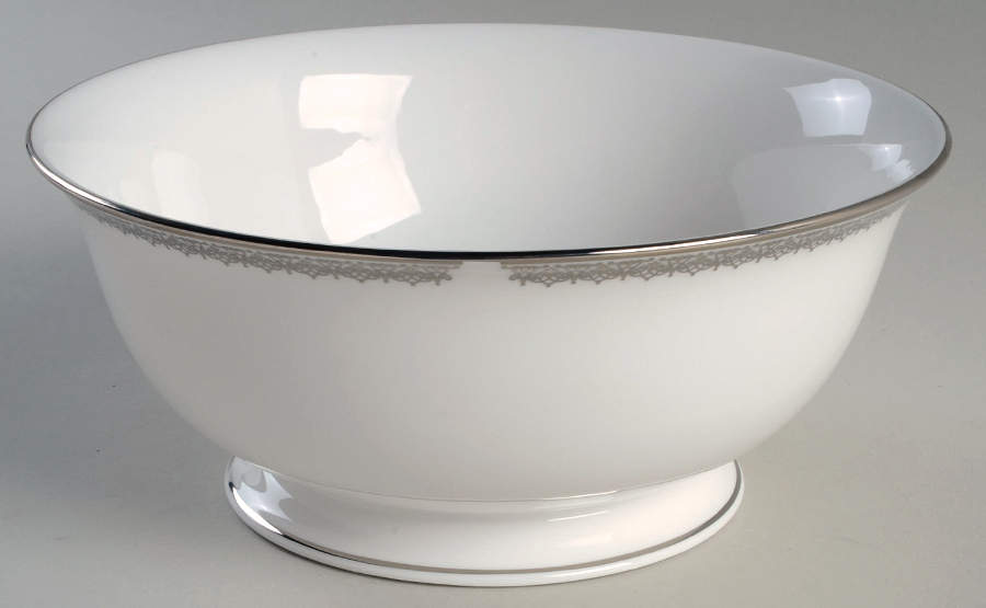 Lace Couture 8" Round Serving Bowl by Lenox-1