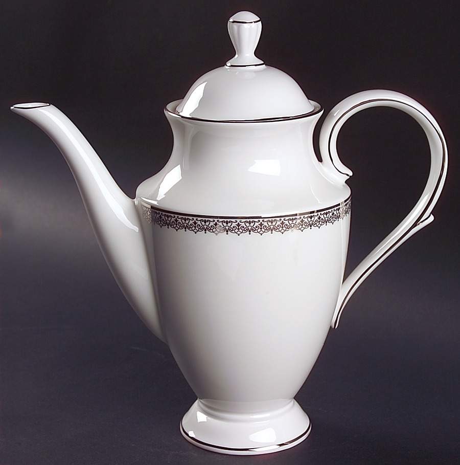 Lace Couture Coffee Pot & Lid by Lenox-1