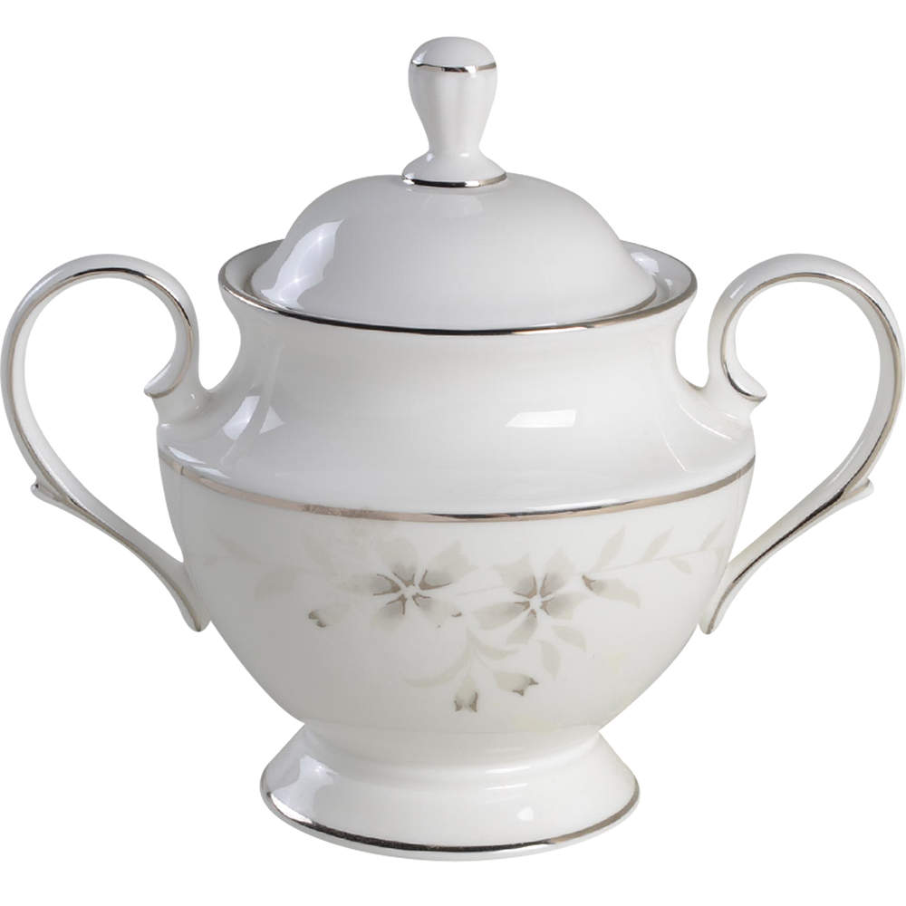 Sheer Bliss Sugar Bowl & Lid by Lenox-1