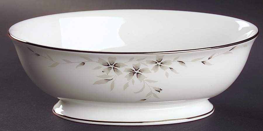 Sheer Bliss 9" Oval Vegetable Bowl by Lenox-1