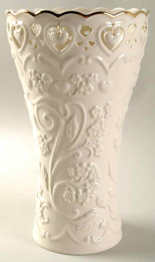 Floating Hearts 10" Vase by Lenox-1