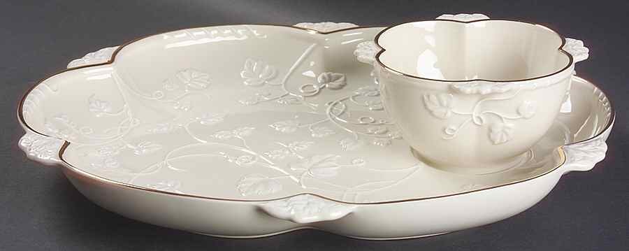 Ivy Cottage (2 Piece) Chip & Dip Set by Lenox-1