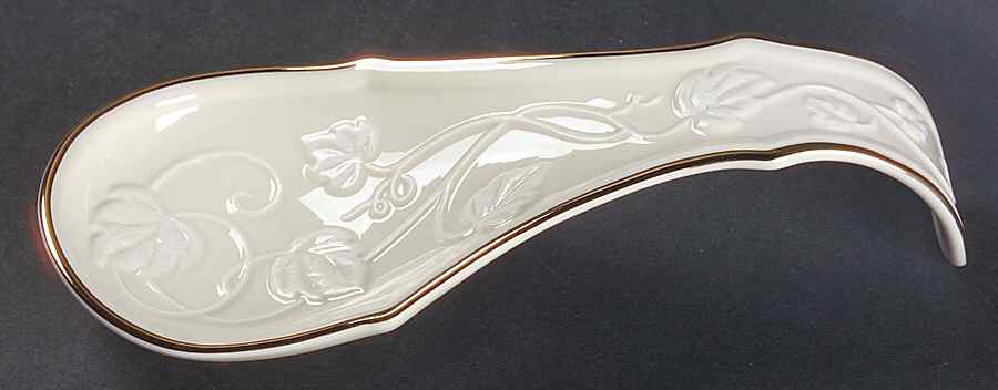 Ivy Cottage Spoon Rest/Holder (Holds 1 Spoon) by Lenox-1