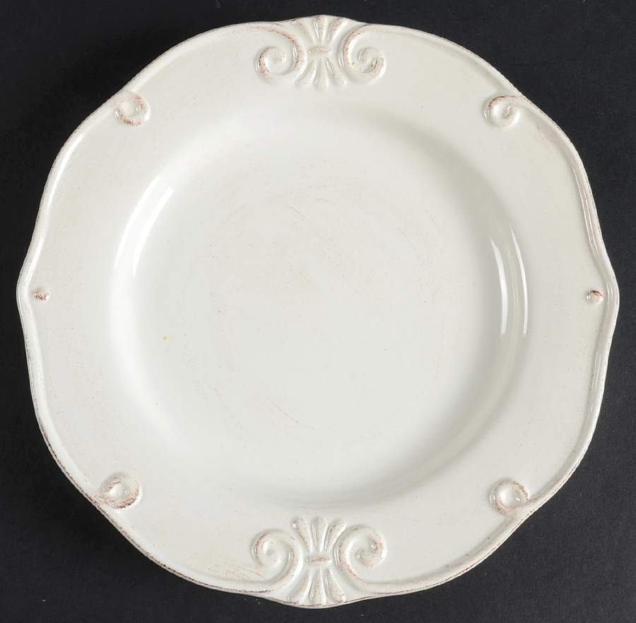 LV13i Ivory Salad Plate by Lillian Vernon-1