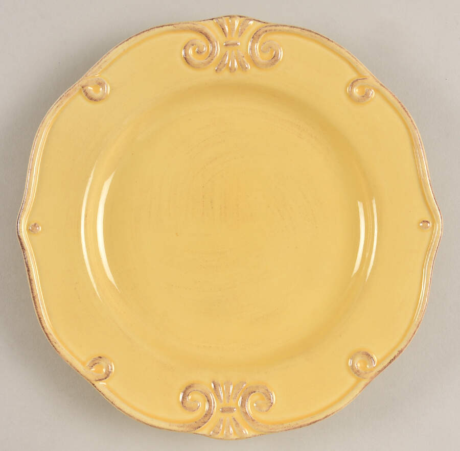 LV13be Beige Salad Plate by Lillian Vernon-1