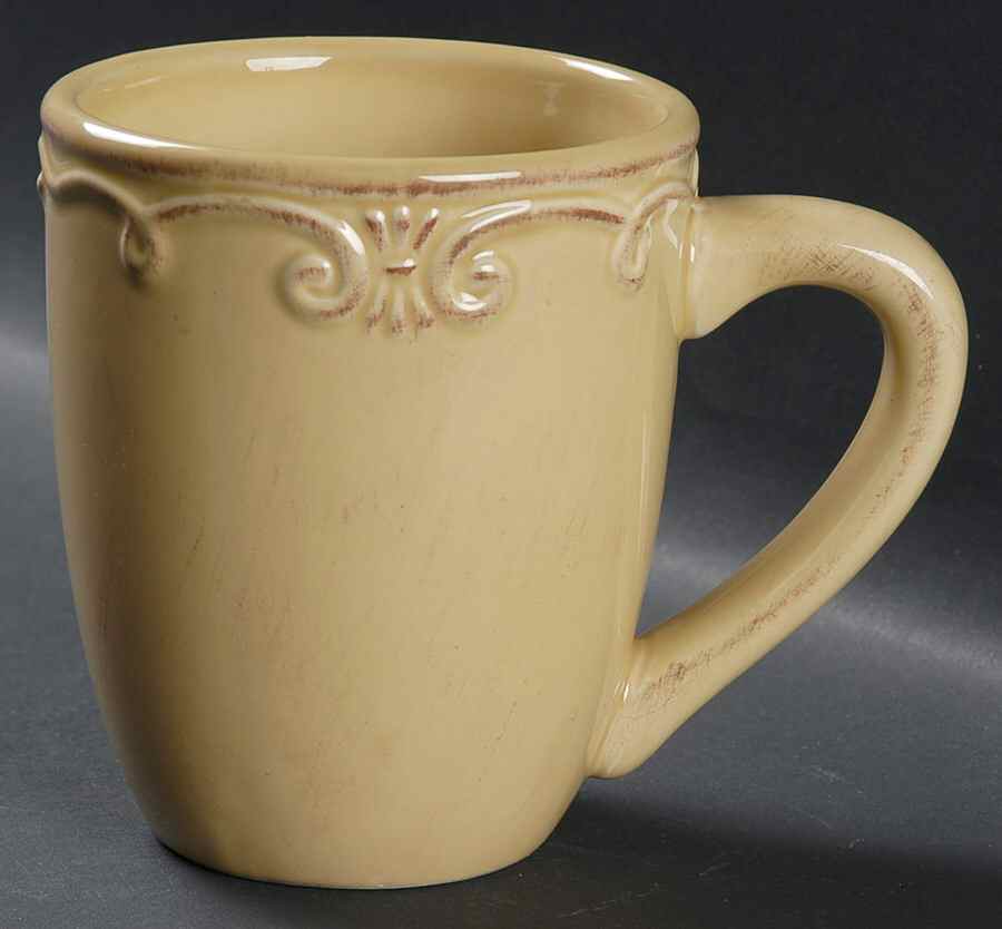 LV13be Beige Mug by Lillian Vernon-1
