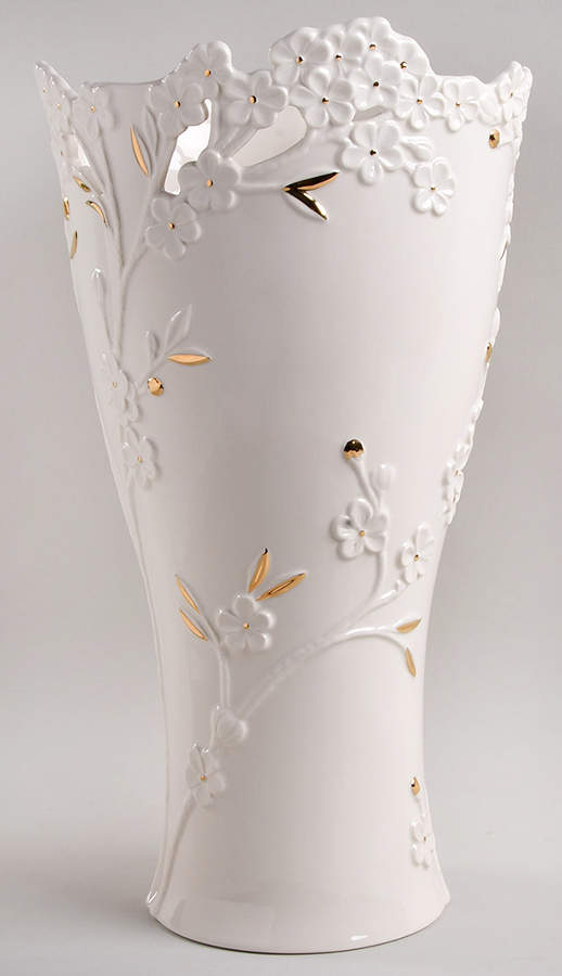 Cherry Blossom 15" Vase by Lenox-1