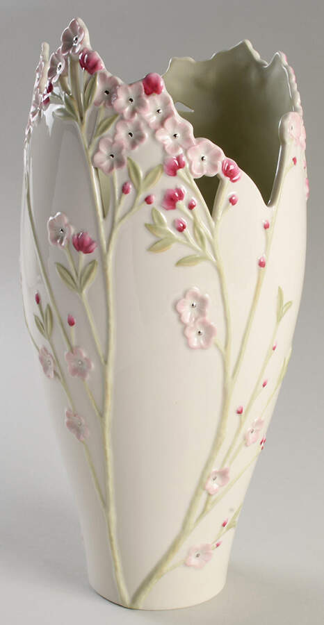 Cherry Blossom 12" Vase by Lenox-1