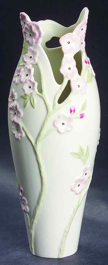 Cherry Blossom 8" Bud Vase by Lenox-1