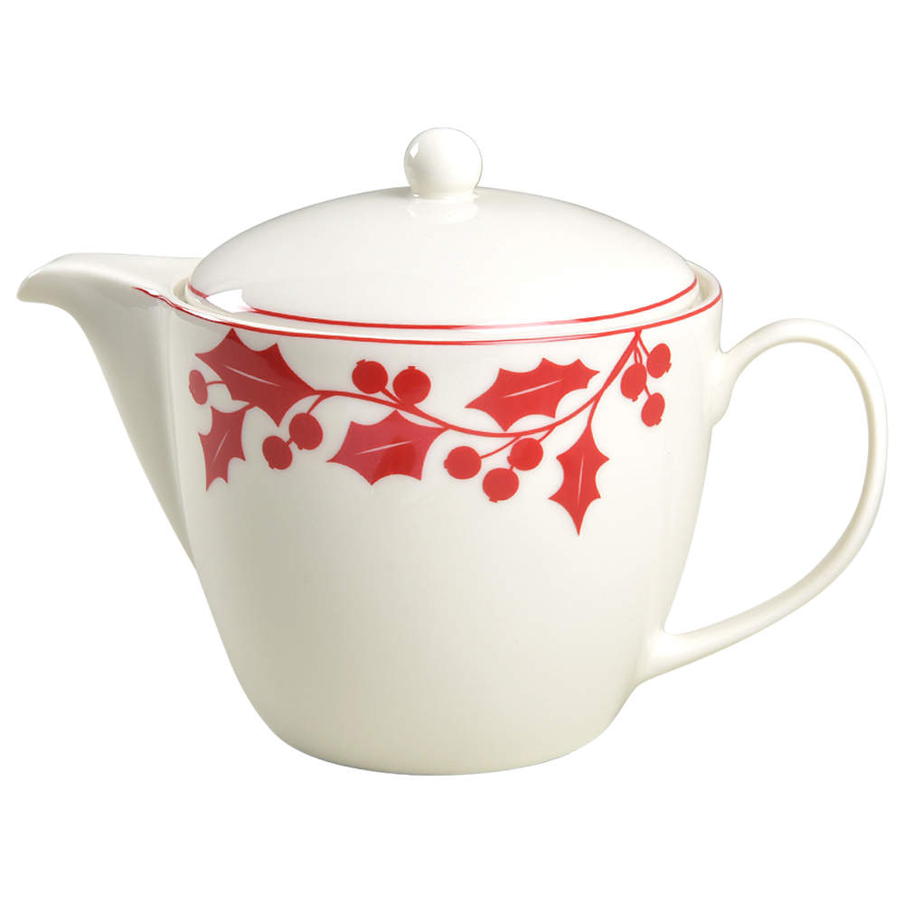 Holly Silhouette Teapot & Lid by Lenox-1