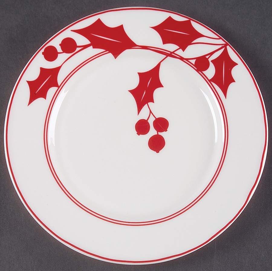 Holly Silhouette 6" Party Plate by Lenox-1