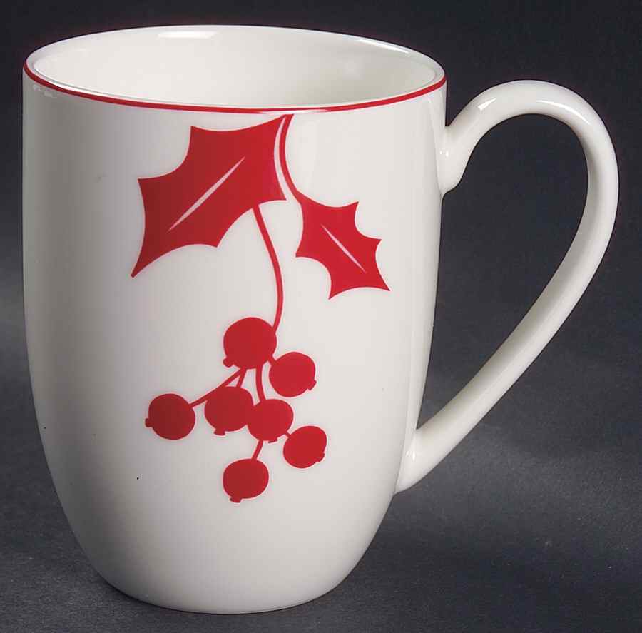 Holly Silhouette Mug by Lenox-1