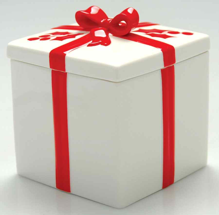 Holly Silhouette Candy Box & Lid by Lenox-1