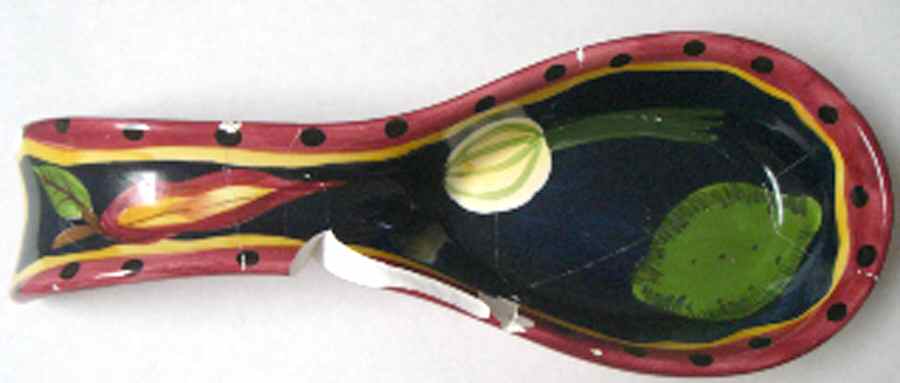 LGA18 Spoon Rest/Holder (Holds 1 Spoon) by Laurie Gates-1