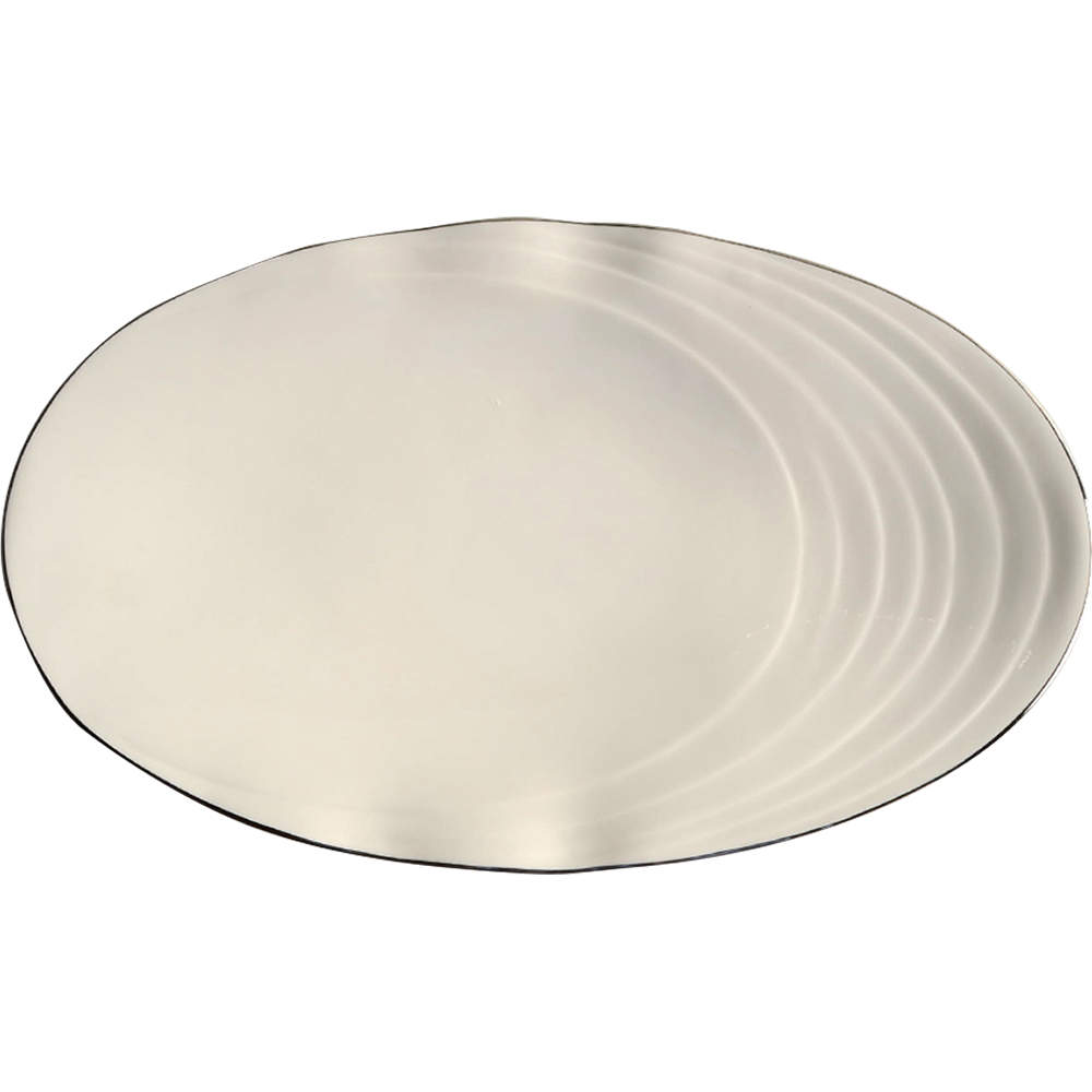 Sea, Sand and Sky Ivory 14" Oval Tray by Lenox-1