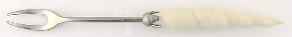 Sea, Sand and Sky Ivory Shrimp Fork by Lenox-1