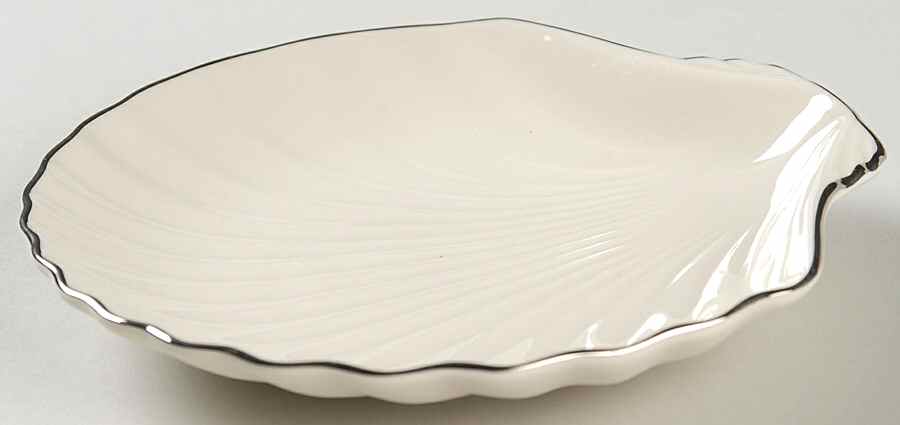 Sea, Sand and Sky Ivory Tidbit Plate by Lenox-1