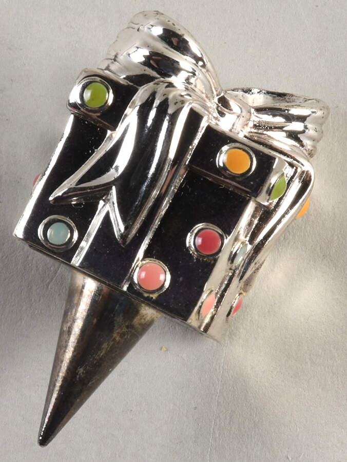 Candles & Confetti Metal Birthday Candle Holder by Lenox-1