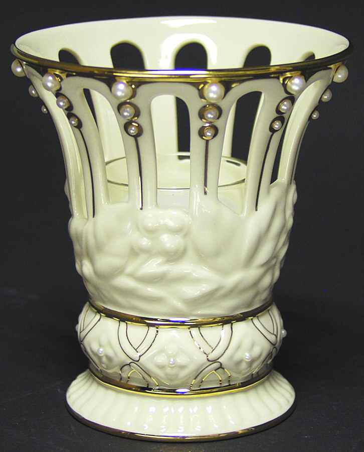 Florentine & Pearl Votive Candleholder by Lenox-1