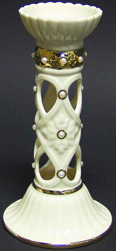 Florentine & Pearl 6" Candlestick by Lenox-1