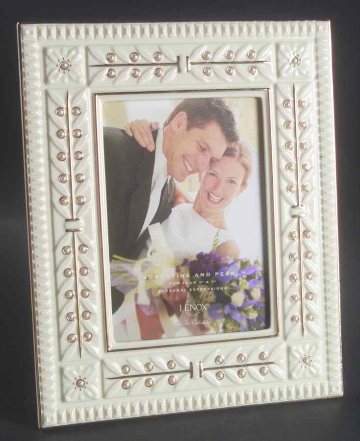 Florentine & Pearl Frame-Holds 5" X 7" by Lenox-1