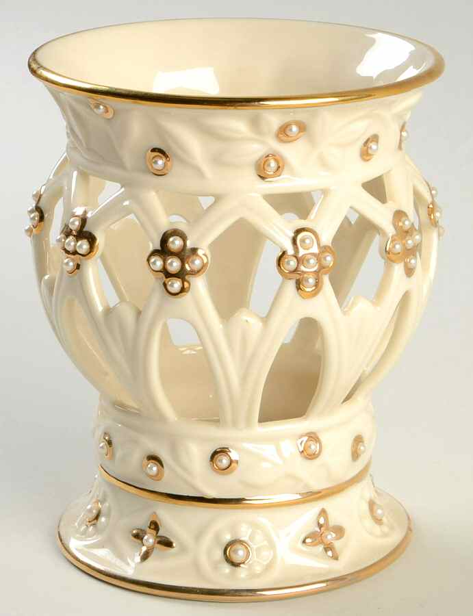 Florentine & Pearl Votive Candleholder by Lenox-1