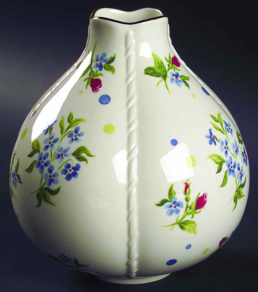 Forget Me Nots 6" Globe Vase by Lenox-1