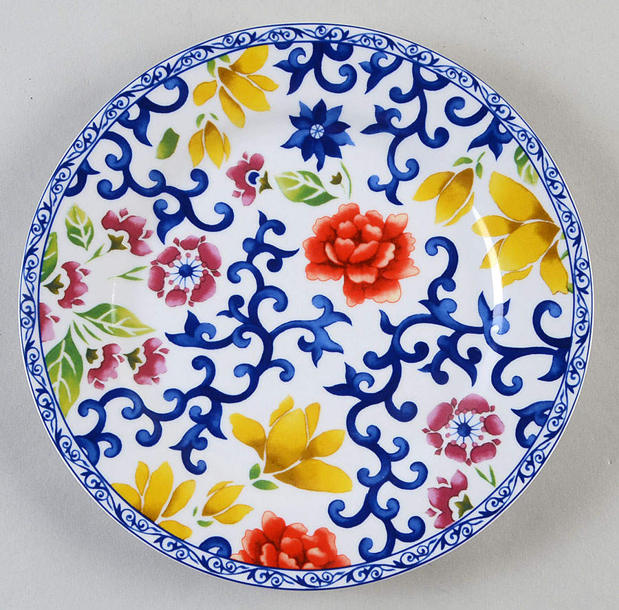 Mandarin Blue Luncheon Plate by Ralph Lauren China-1