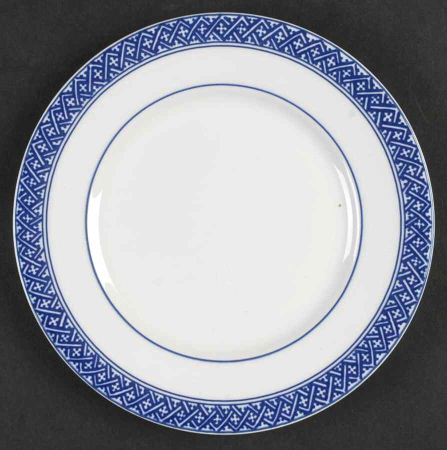 Mandarin Blue Bread & Butter Plate by Ralph Lauren China-1