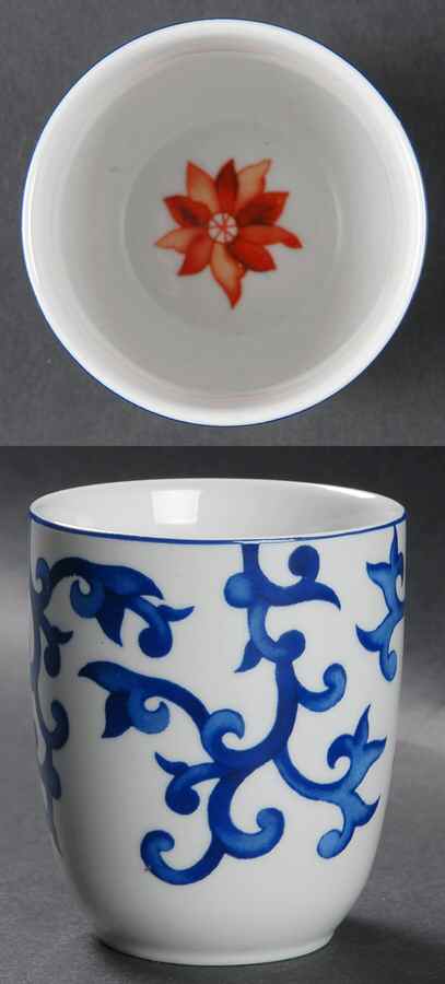 Mandarin Blue Cup No Handle by Ralph Lauren China-1