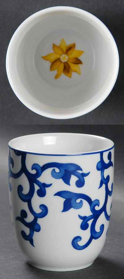 Mandarin Blue Cup No Handle by Ralph Lauren China-1