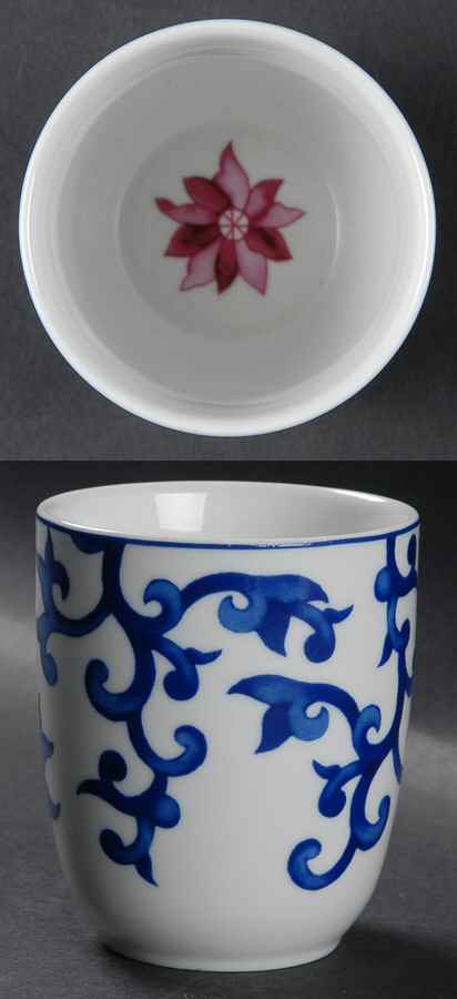 Mandarin Blue Cup No Handle by Ralph Lauren China-1