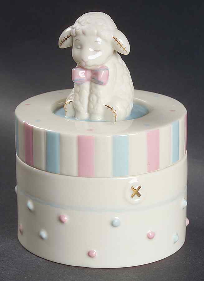 Lazy Lambs Music Box by Lenox-1