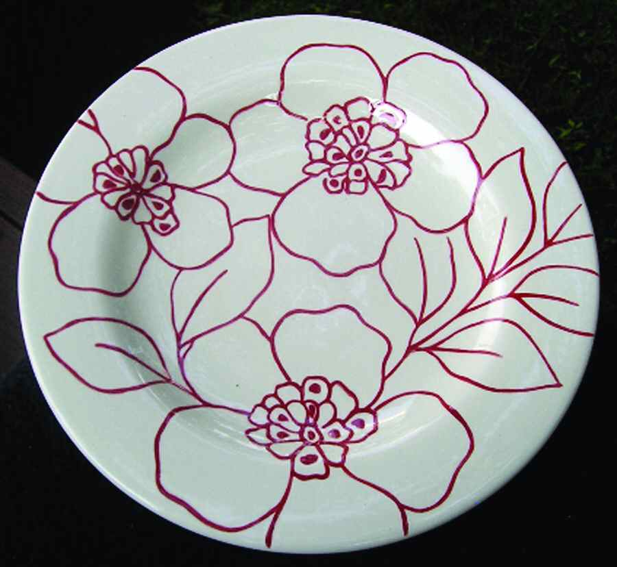 LGA20 Salad Plate by Laurie Gates-1