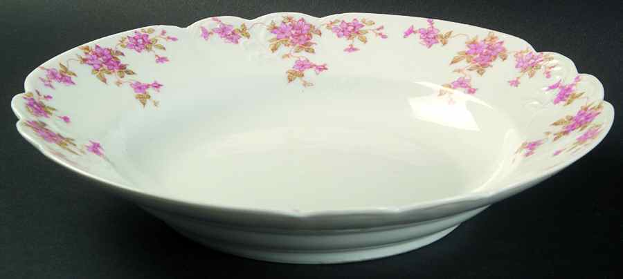 LEG84 Large Rim Soup Bowl by F Legrand & Cie-1