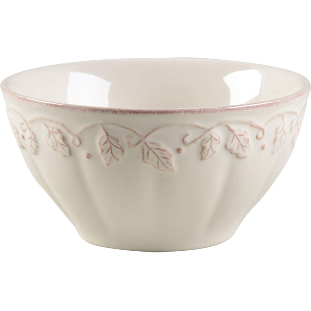 Vintage Vine Cream Individual Soup/Salad Bowl by Longaberger-1