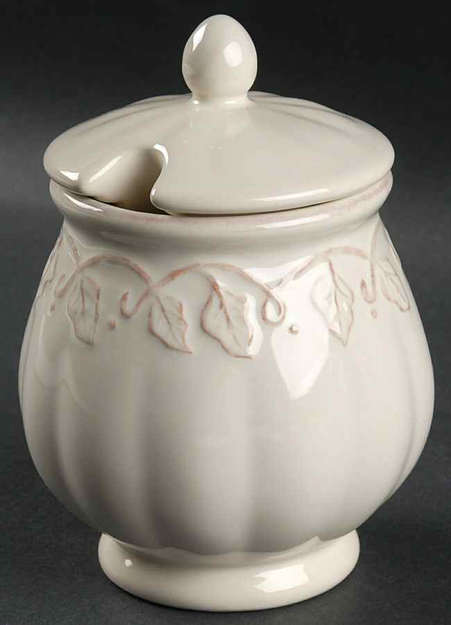 Vintage Vine Cream Sugar Bowl & Lid by Longaberger-1