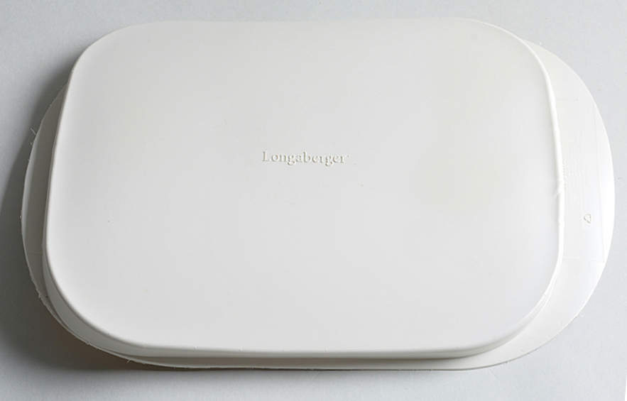 Woven Traditions Butternut Plastic Lid for 11" Square Baker by Longaberger-1